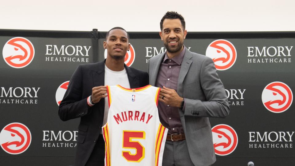 Landry Fields Dejounte Murray 011523